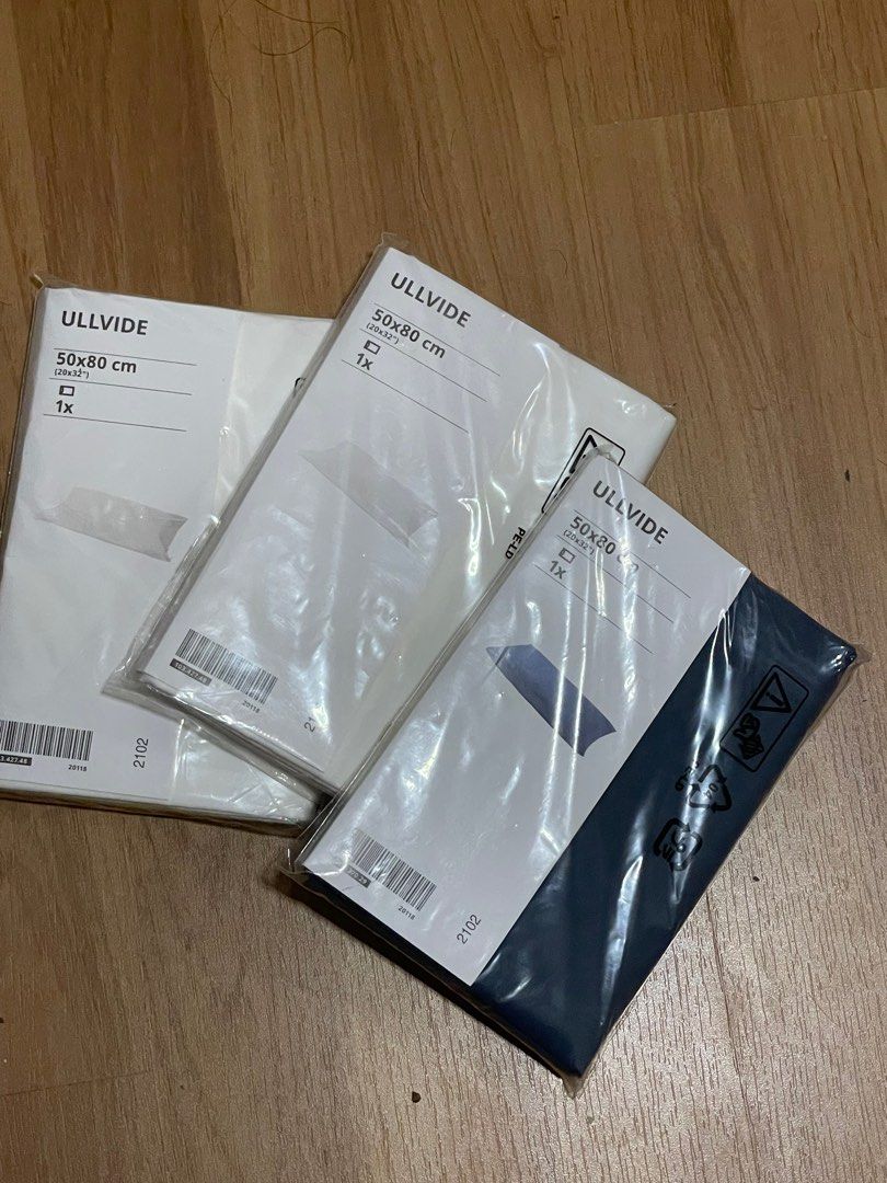 ULLVIDE Pillowcase, gray, King - IKEA