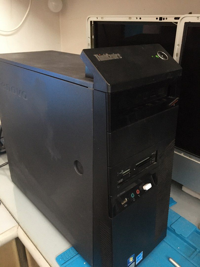 Intel i7 Desktop PC CPU 8GB ram 120GB SSD 320GB HDD NVidia 2GB