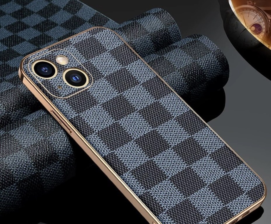 louis vuitton silver pattern Case iPhone 15 | 15 Plus | 15 Pro | 15 Pro Max