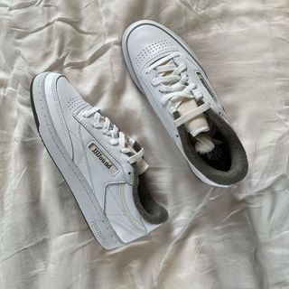 Reebok club c sales 85 vintage silver