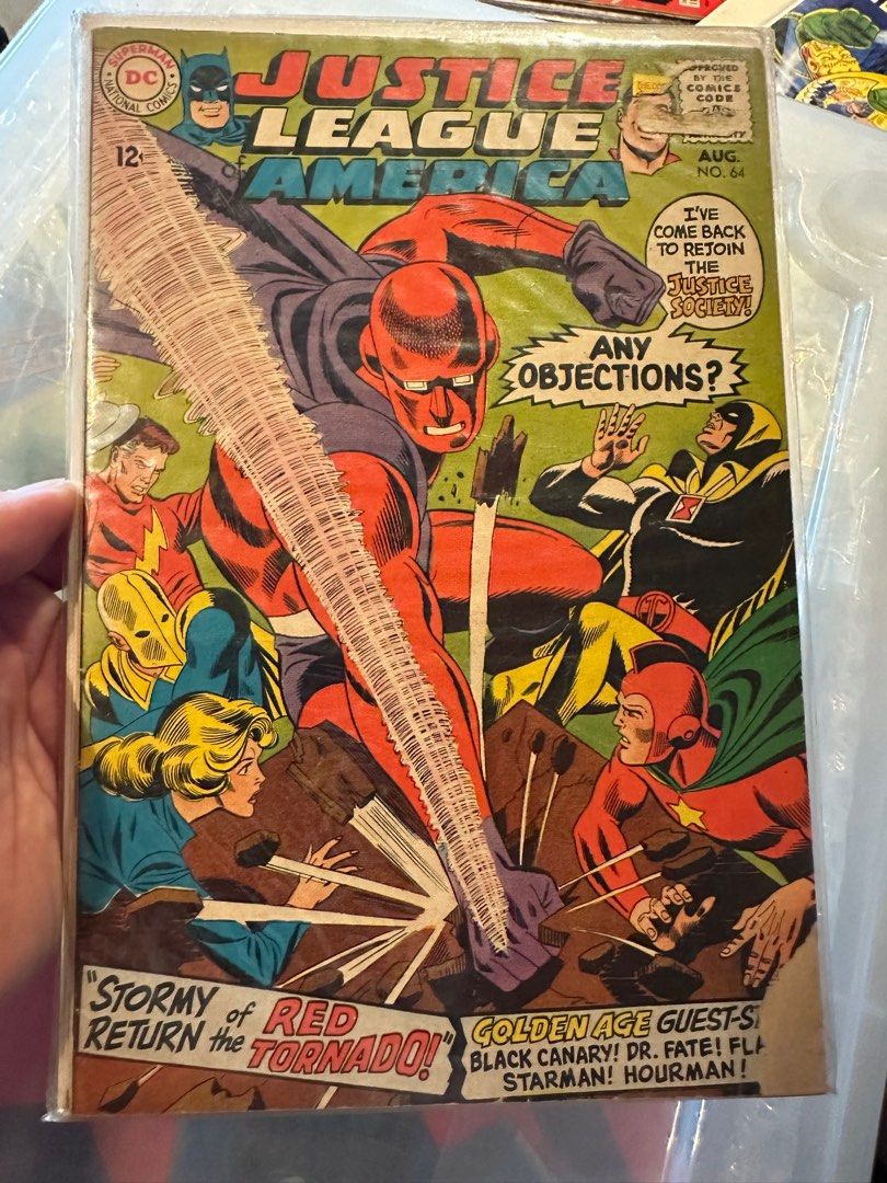JLA 64 Red tornado FA (Category: Comics & Manga) located in Quezon City. Submitted by cooljapantoys (Listing ID 1257184502, Image 1). Description: JLA 64 Red tornado First appearance .