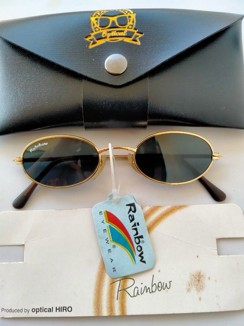Yellow 60s Style Glasses Lennon Costume Accessory BA1046 main image 1