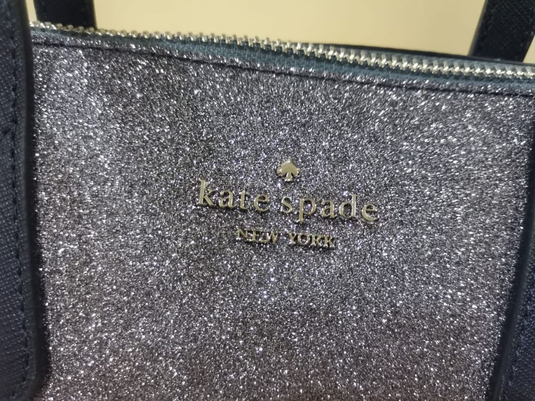 Black Glitter Kate Spade Mini purse Women s handbags