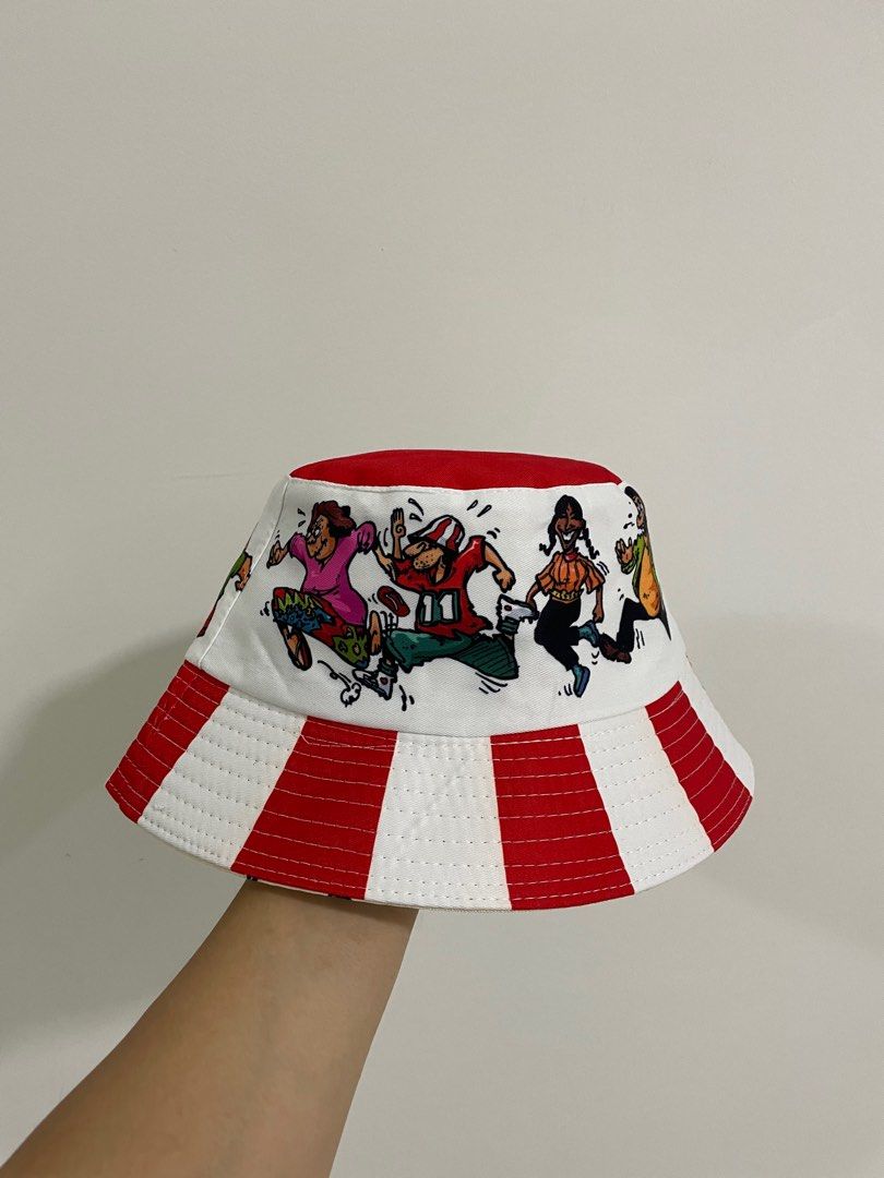 KFC Bucket Hat x PMG x Ujang, Men's Fashion, Watches & Accessories, Cap