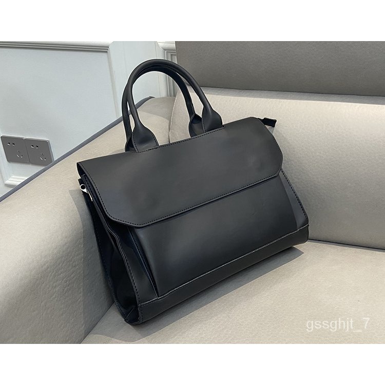 Korean Men's Handbag Horizontal Business Briefcase, Men's Fashion, Bags