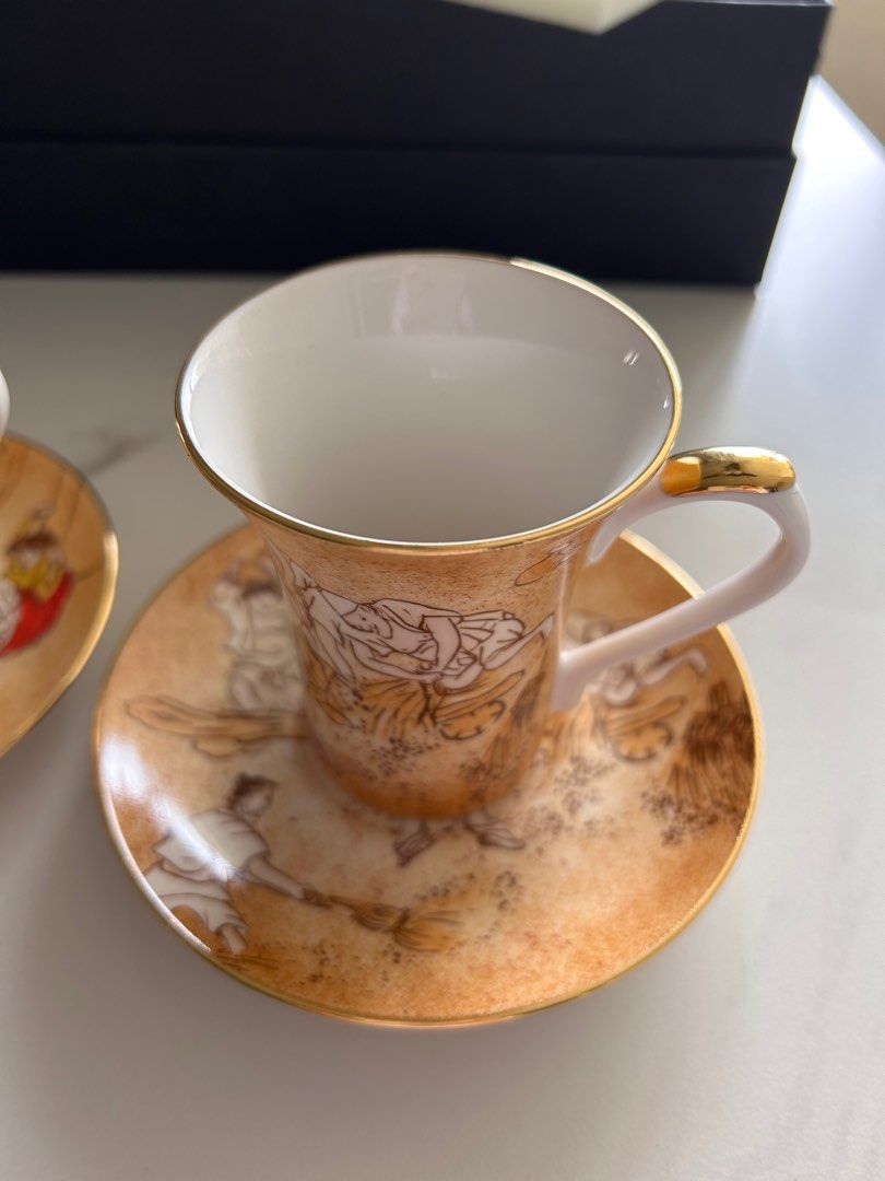 Korean Tea Set porcelain MOMKID craft, Furniture & Home Living