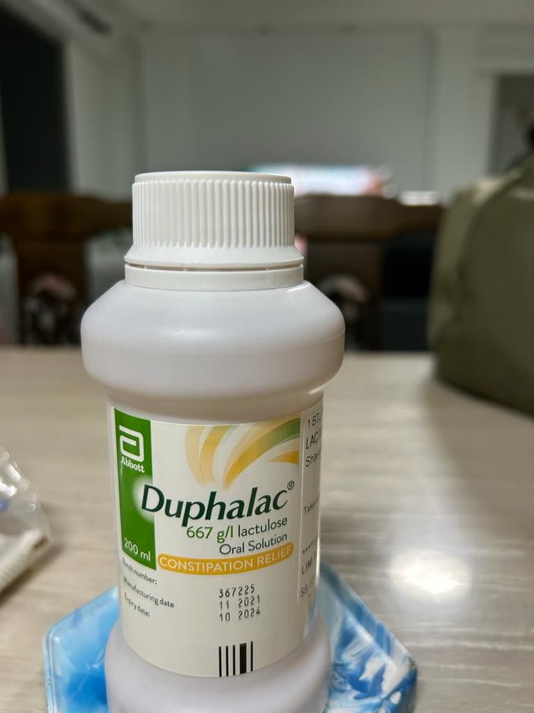 Lactulose syrup, Health & Nutrition, Medical Supplies & Tools on Carousell