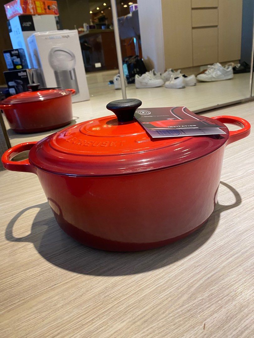 LE CREUSET鍋具(紅）