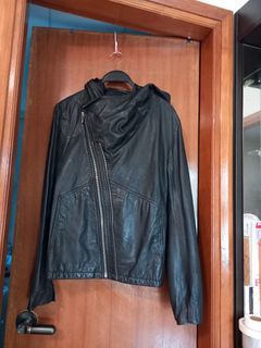 Leather Jacket, 男裝, 外套及戶外衣服- Carousell