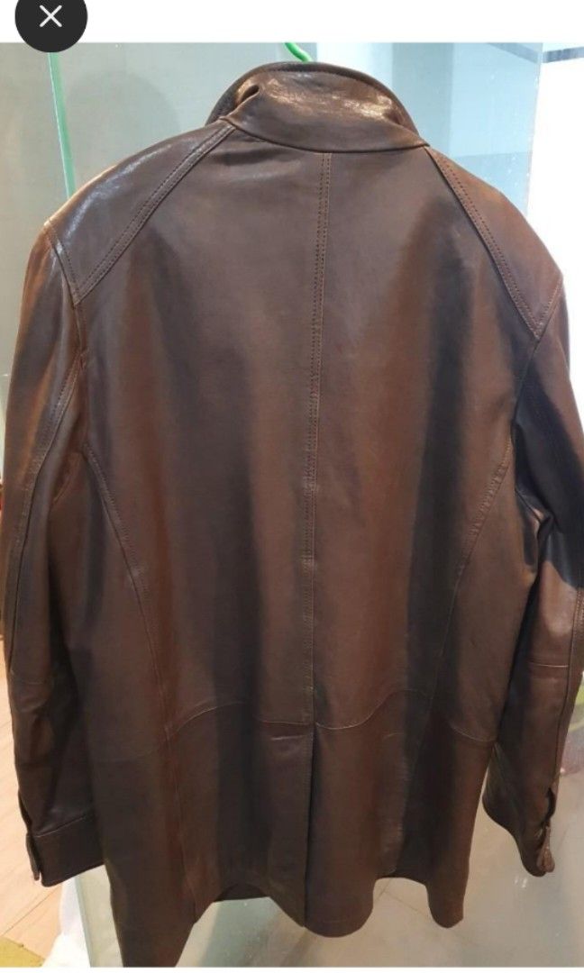Leather Jacket John Rocha Men s Fashion Coats Jackets and