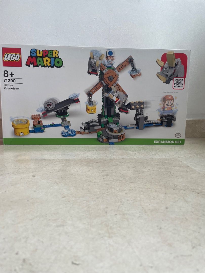 Lego Mario 71390 Reznor Knockdown - Expansion Set, Hobbies & Toys, Toys & Games on Carousell