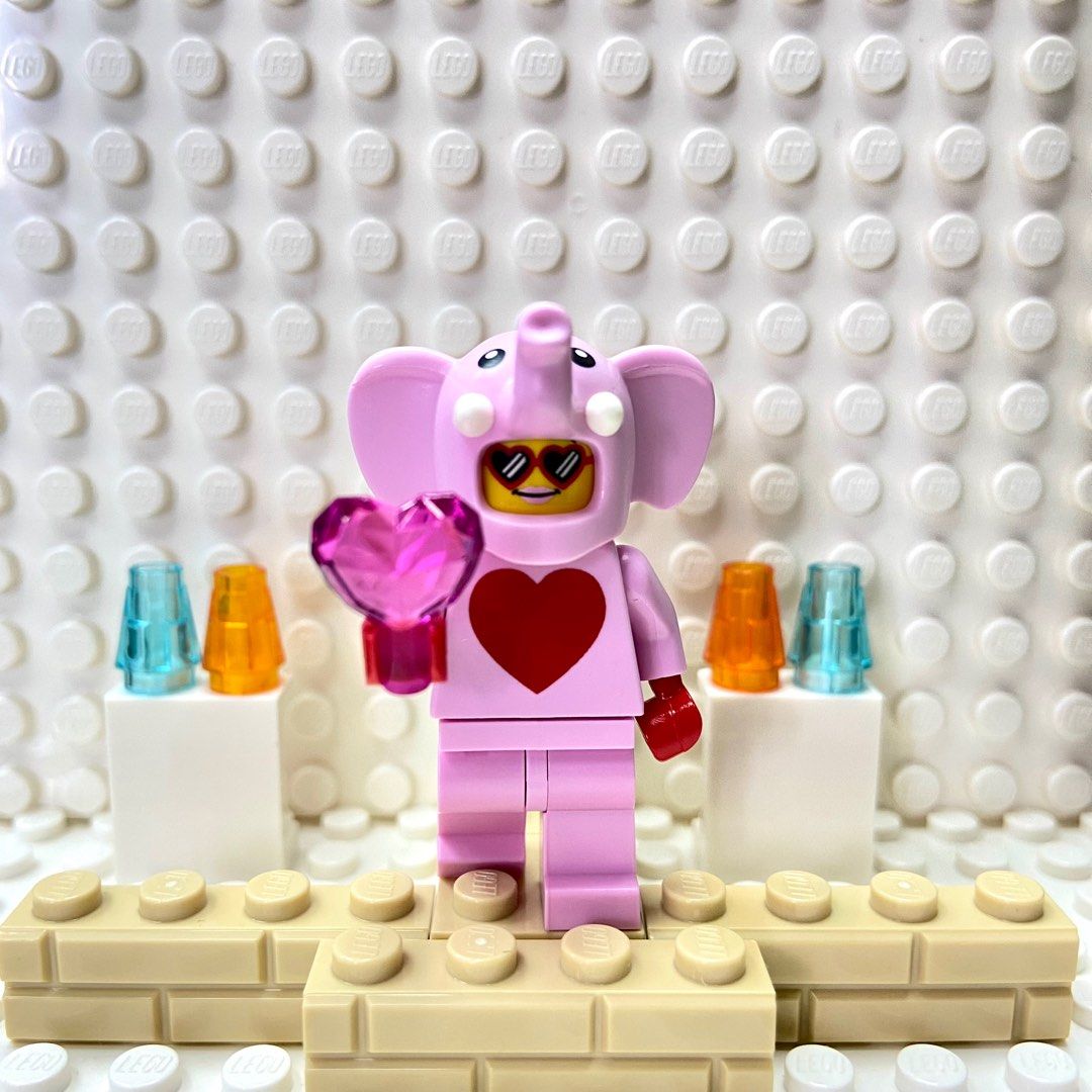 Lego pink elephant hot sale