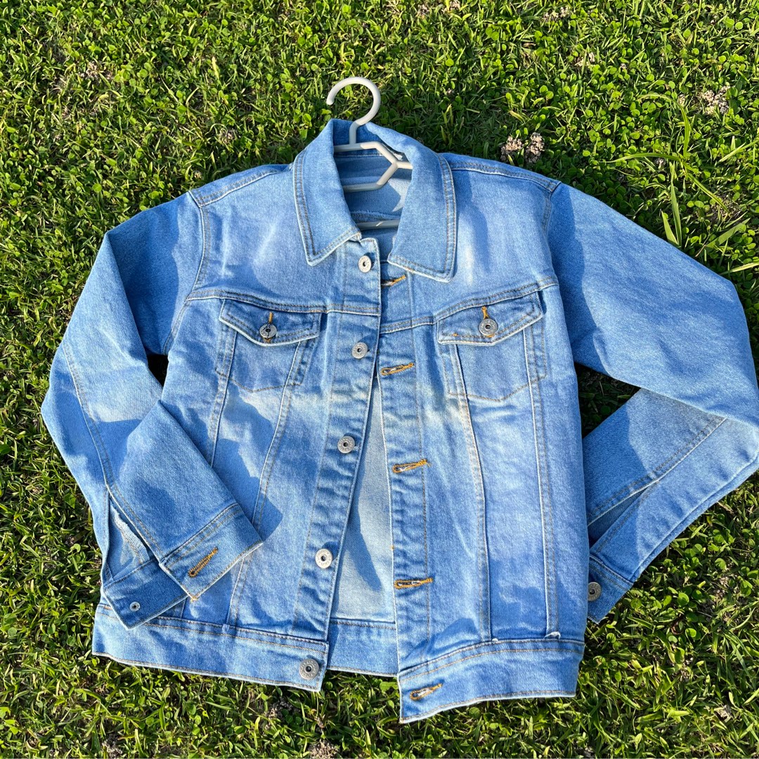 Light Blue Denim Jacket, Women's Fashion, Coats, Jackets and Outerwear