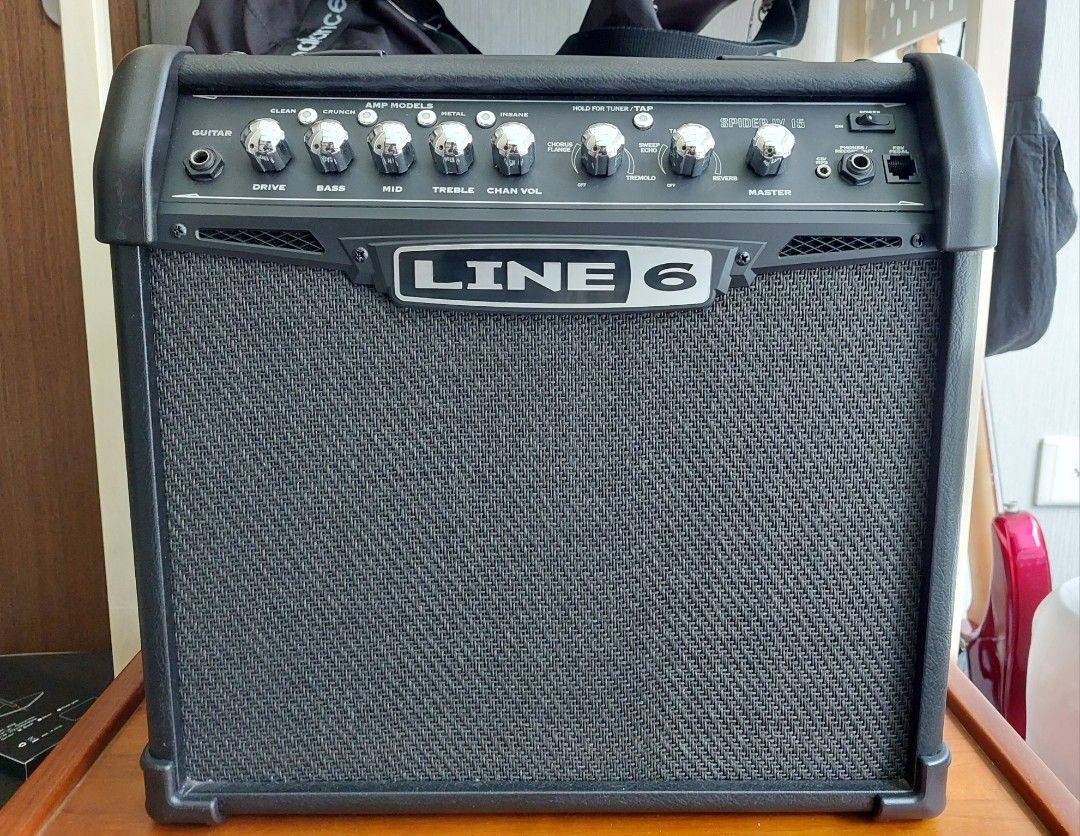 Line 6 Spider IV 15 W Amplifier, Audio, Soundbars, Speakers & Amplifiers on  Carousell