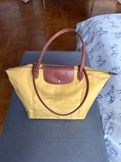 Longchamp Yellow Large Bag