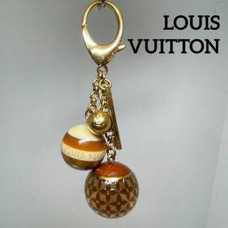 LOUIS VUITTON Accessory Bag Charm Key Chain Bijoux Sac Insolence Tortoise  M65087