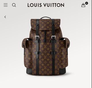 LV x YK Christopher MM Backpack Monogram Eclipse - Bags M46403