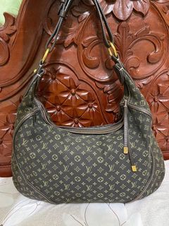 Authentic Louis Vuitton x Judy Blame Denim Pleaty Bag with Charms