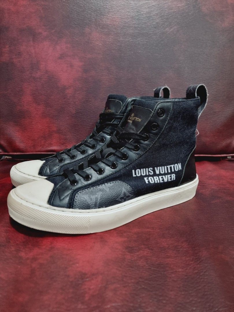 Louis Vuitton Forever Sneakers, Fesyen Pria, Sepatu , Sneakers di Carousell
