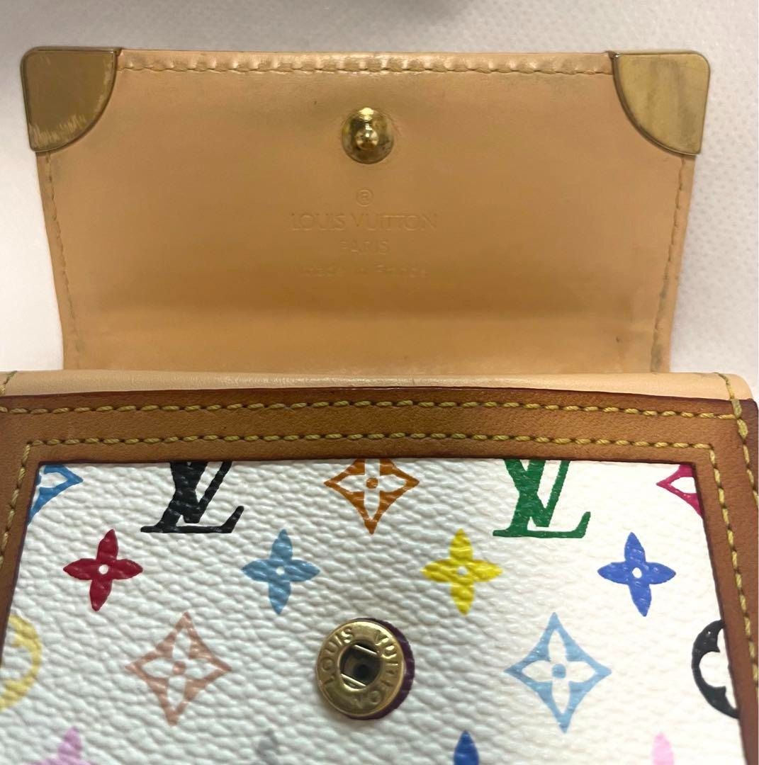 Louis Vuitton Monogram Multicolor Coin Purse Small Wallet