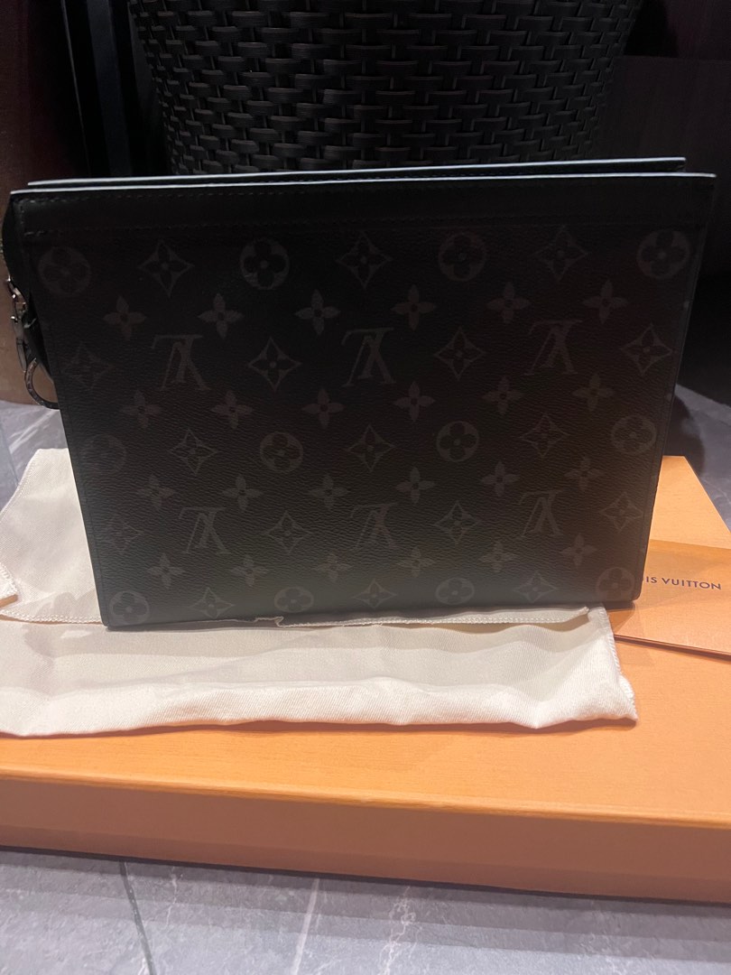 Rare LV Limited Monogram Eclipse Split Pochette Voyage MM, Luxury, Bags &  Wallets on Carousell