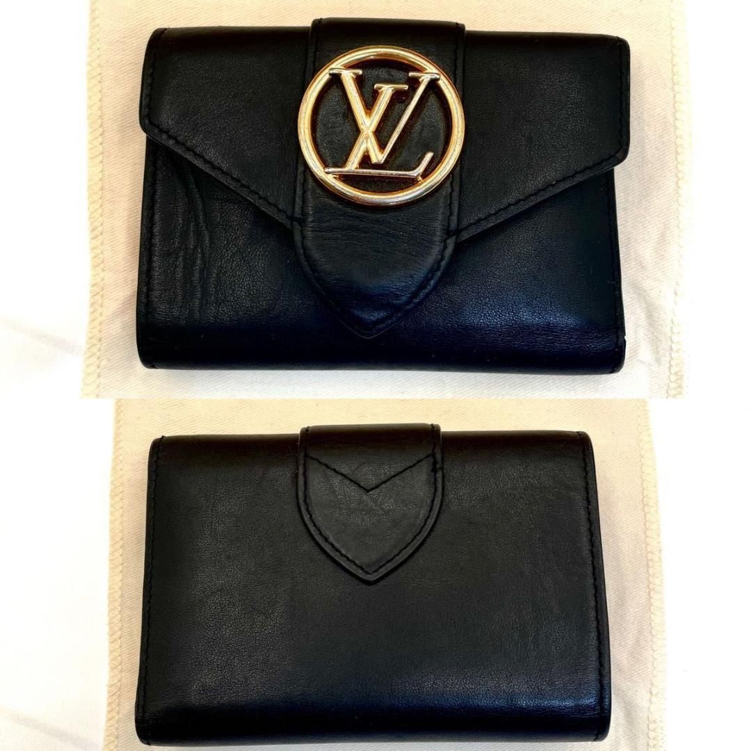 Louis Vuitton, Bags, Authentic Louis Vuitton Portefeuille Lv Pont Neuf  Compact Trifold Wallet