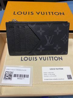 Auth Used Louis Vuitton LV Zippy Coin Case Purse Monogram Empreinte M68696  Gray