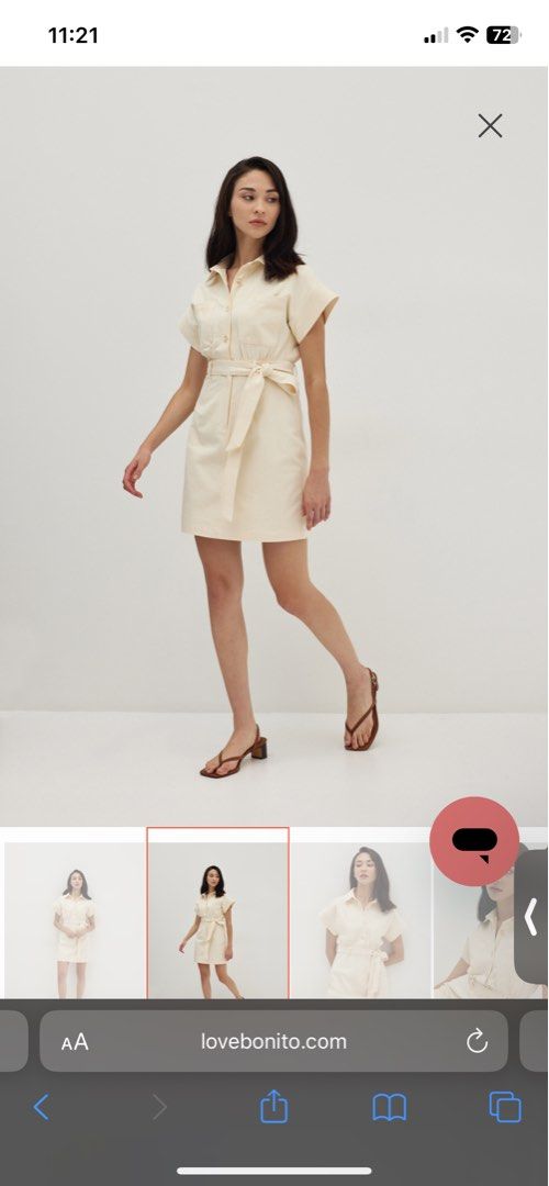 Cecily poplin dress top