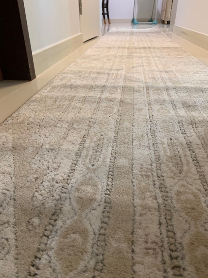 Lovely runner carpet to brighten your hallway, Furniture & Home Living