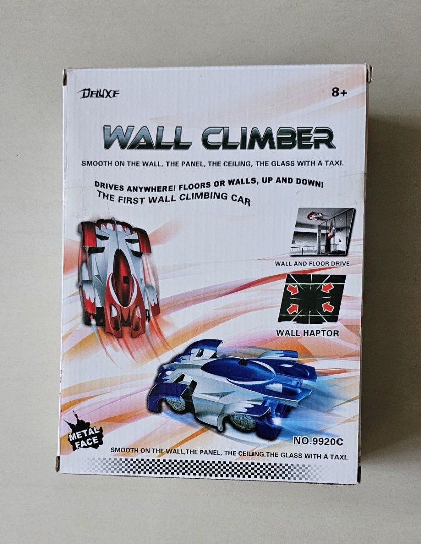 Lucky Boy Remote Control Wall Climber Floor Drive Toy Car