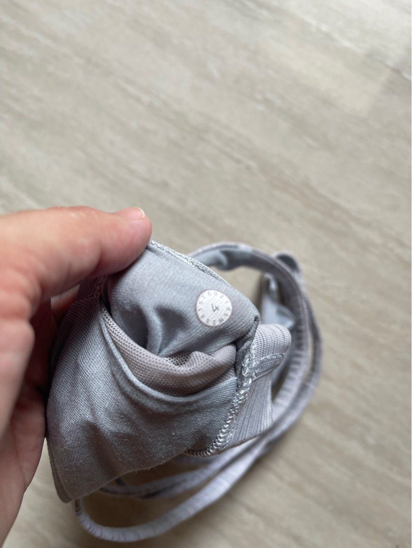 Lululemon Energy Bra - Wee Are From Space Ice Grey Alpine White