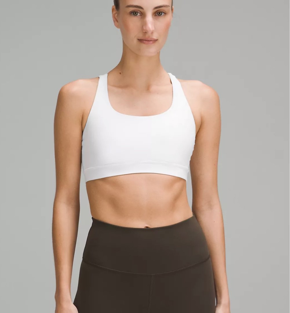 Lululemon white shop sports bra