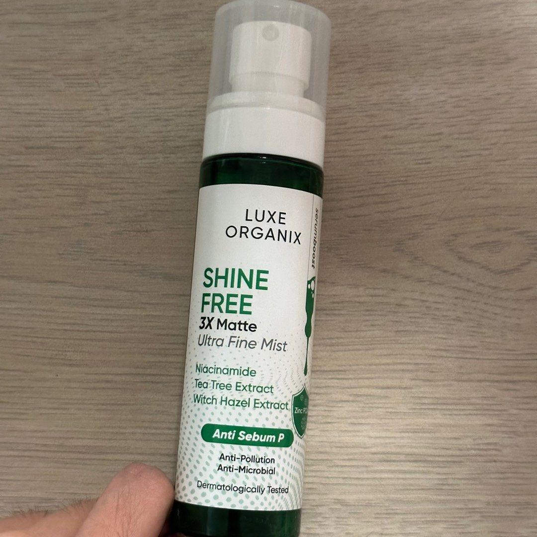 Luxe Organix Shine Free 3x Matte Ultra Fine Mist 80ml