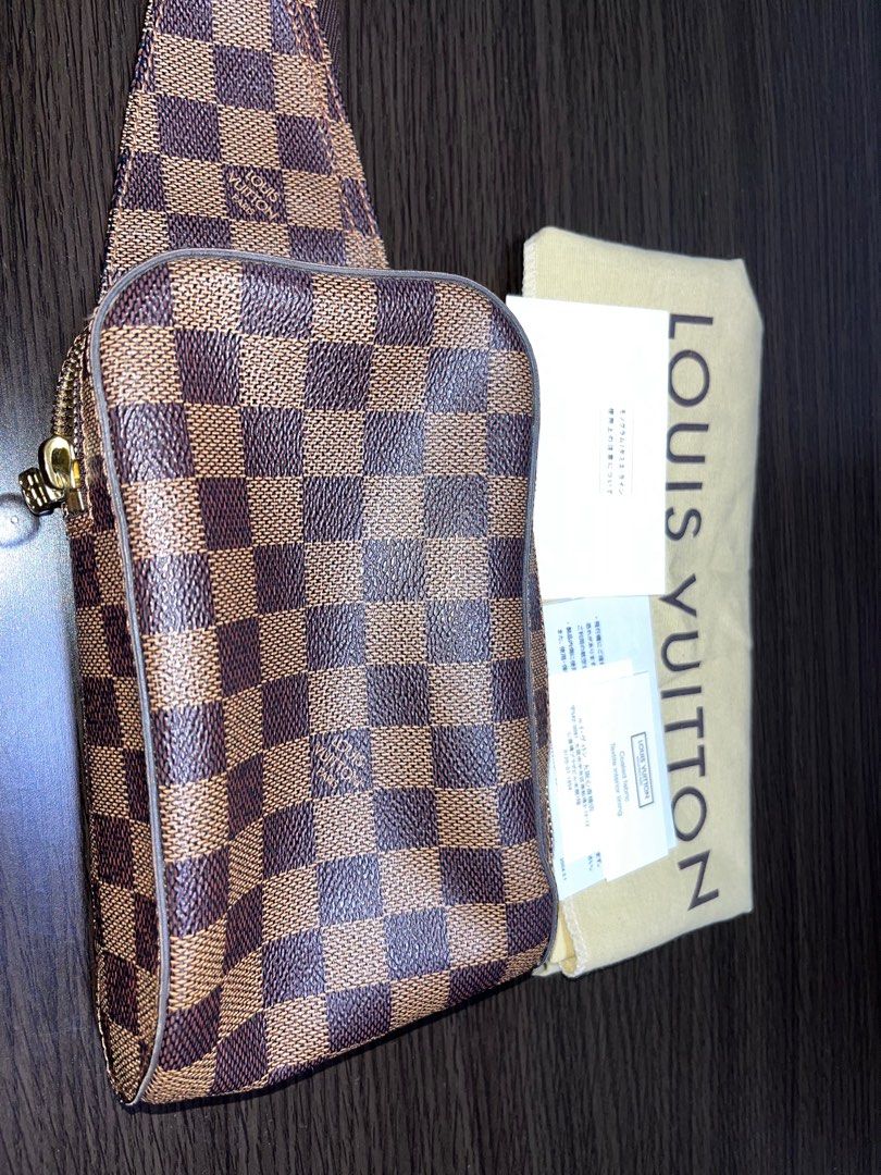 LV Geronimo Belt Bag, Luxury, Bags & Wallets on Carousell