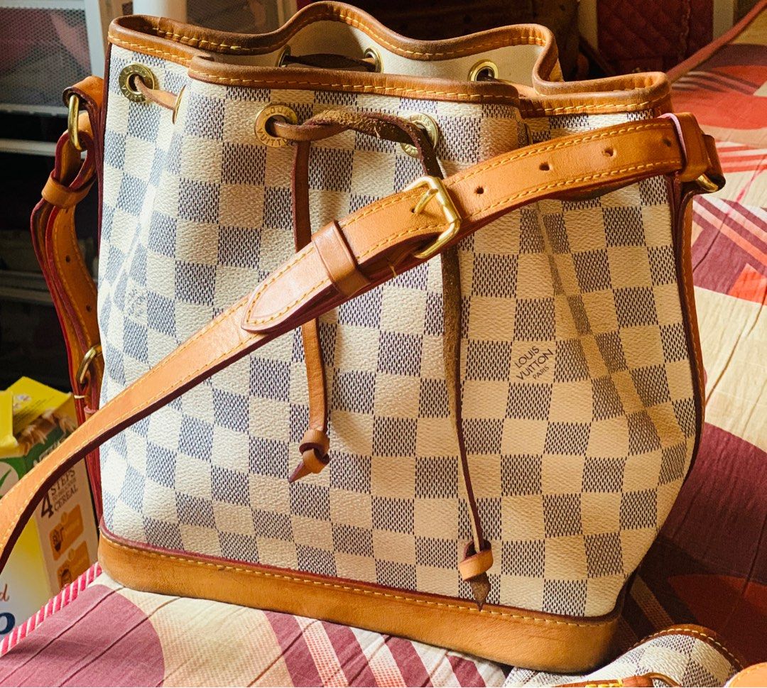 URGENT SALE!!! Authentic LV Noe BB Damier Azur, Luxury, Bags & Wallets on  Carousell