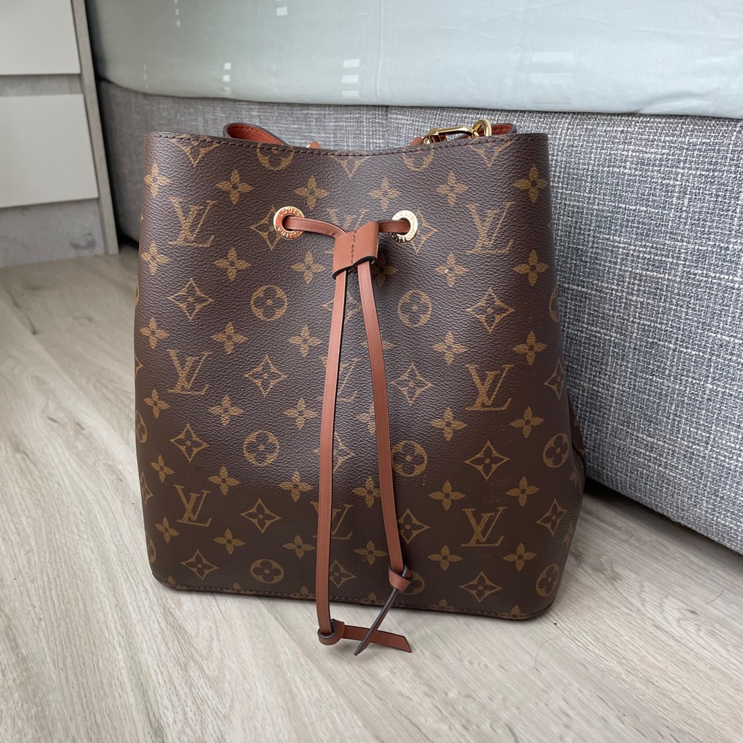 Women's Louis Vuitton Neo Noe Designer Bucket Shoulder Bag