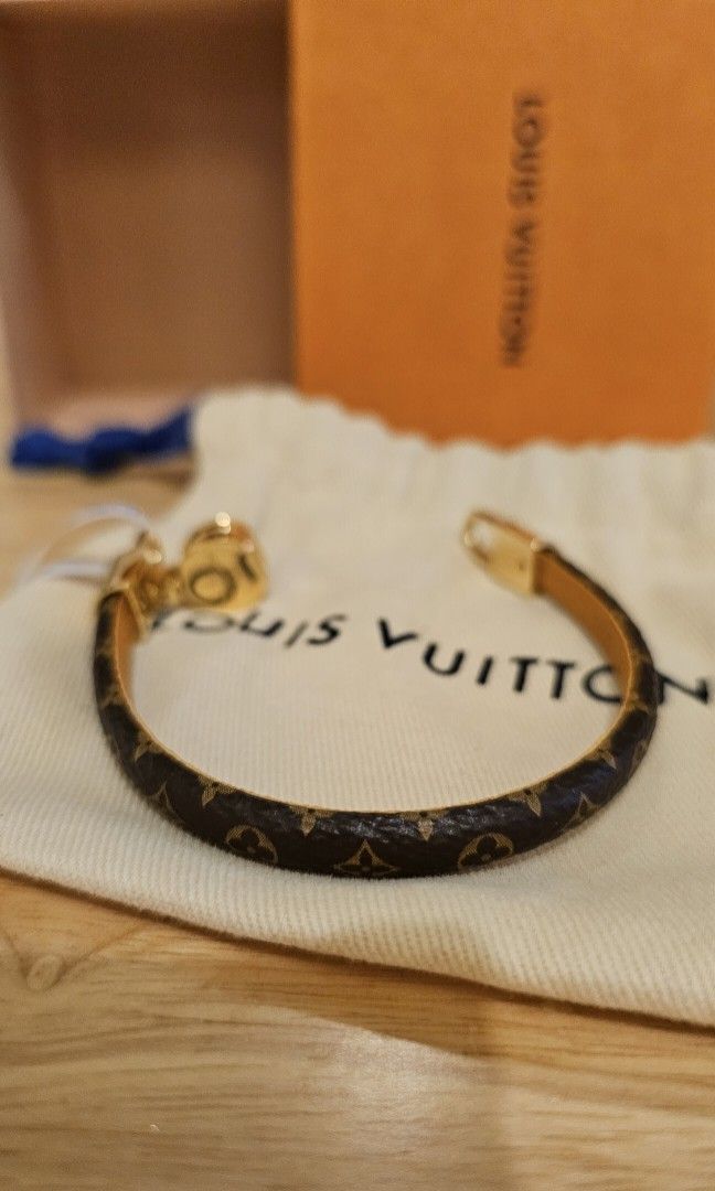 Louis Vuitton Monogram Tribute Bracelet Size 17