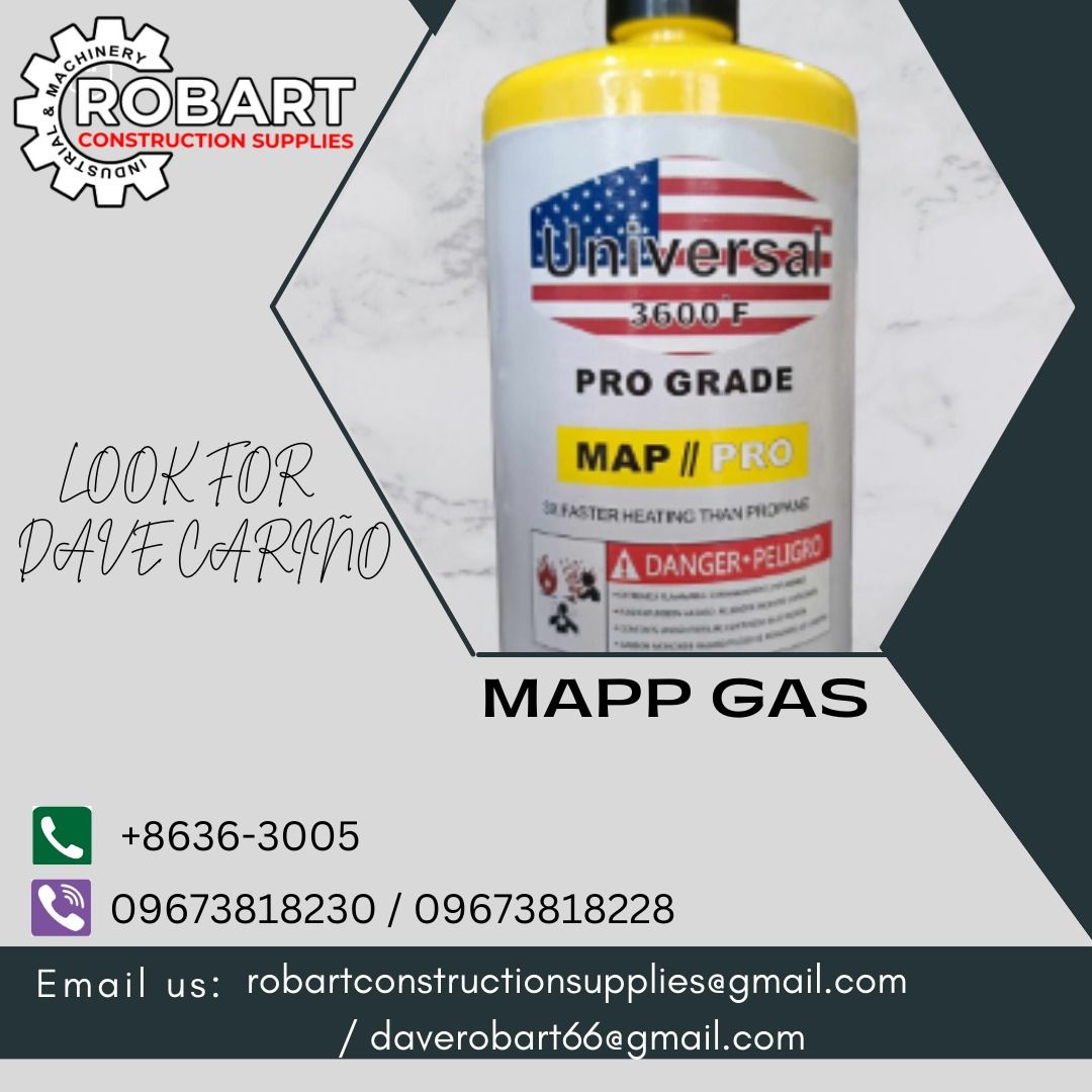 MAPP GAS, Commercial & Industrial, Construction Tools & Equipment on ...