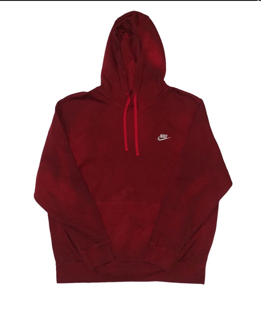 Maroon Nike hoodie