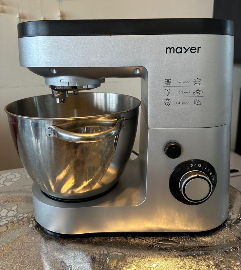 Mayer 5.5L Stand Mixer MMSM101 Silver colour, TV & Home Appliances