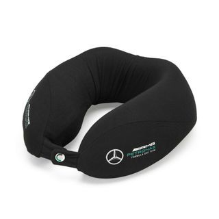 Mercedes AMG Petronas, Travel Pillow, 2022, Black, Official Merchandise