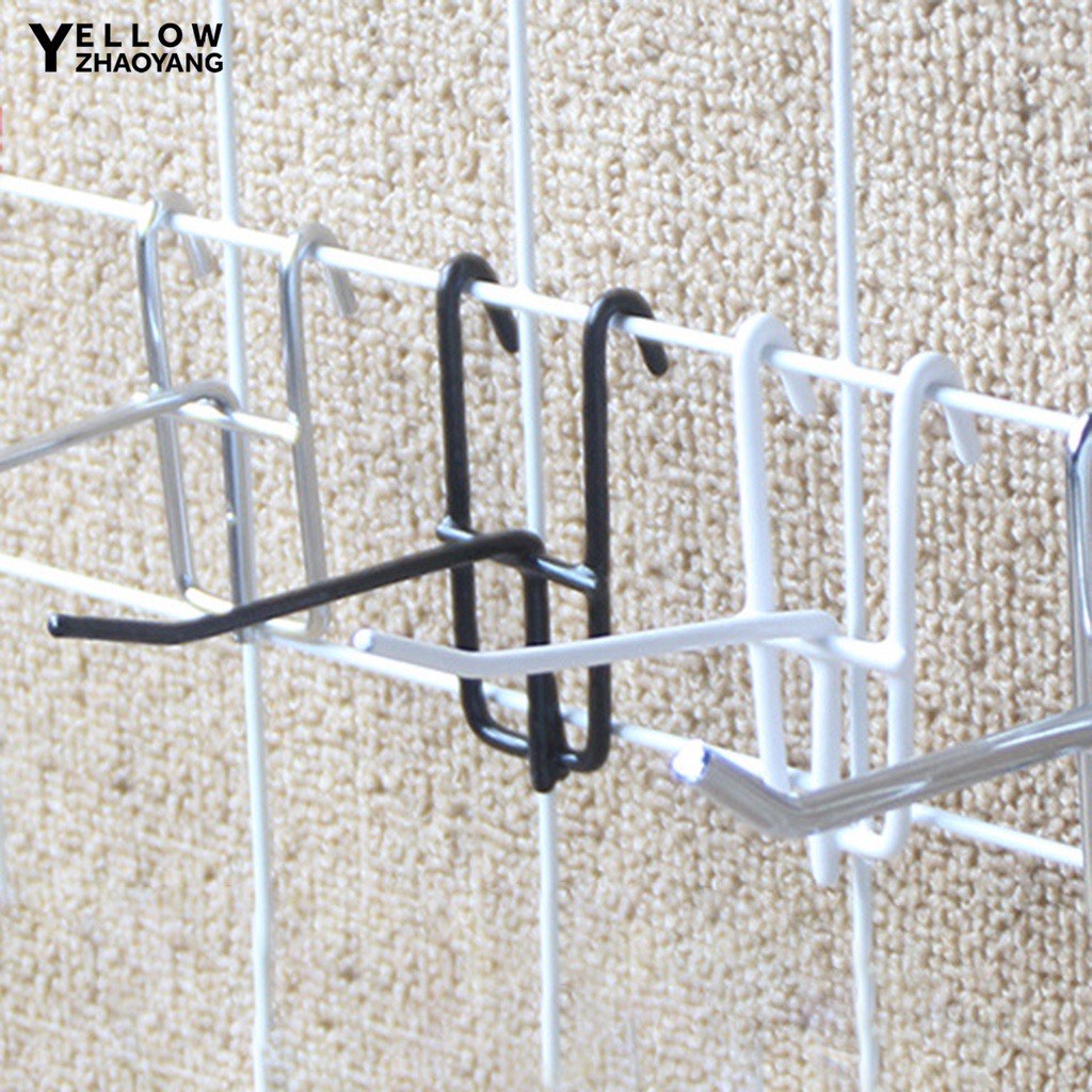 Metal Hook for Mesh Display Rack (10pc), Furniture & Home Living, Home ...