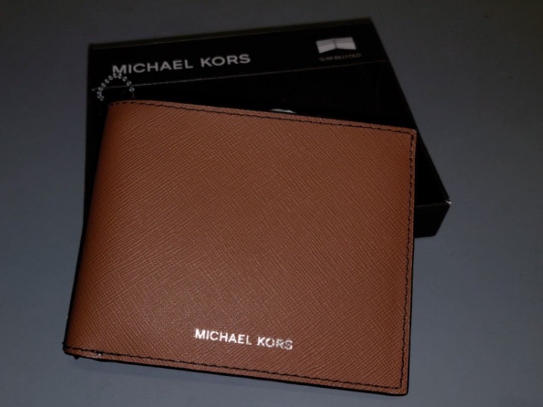 Michael Kors Men’s Jet Set Slim Billfold Wallet New in Box with Tags $88