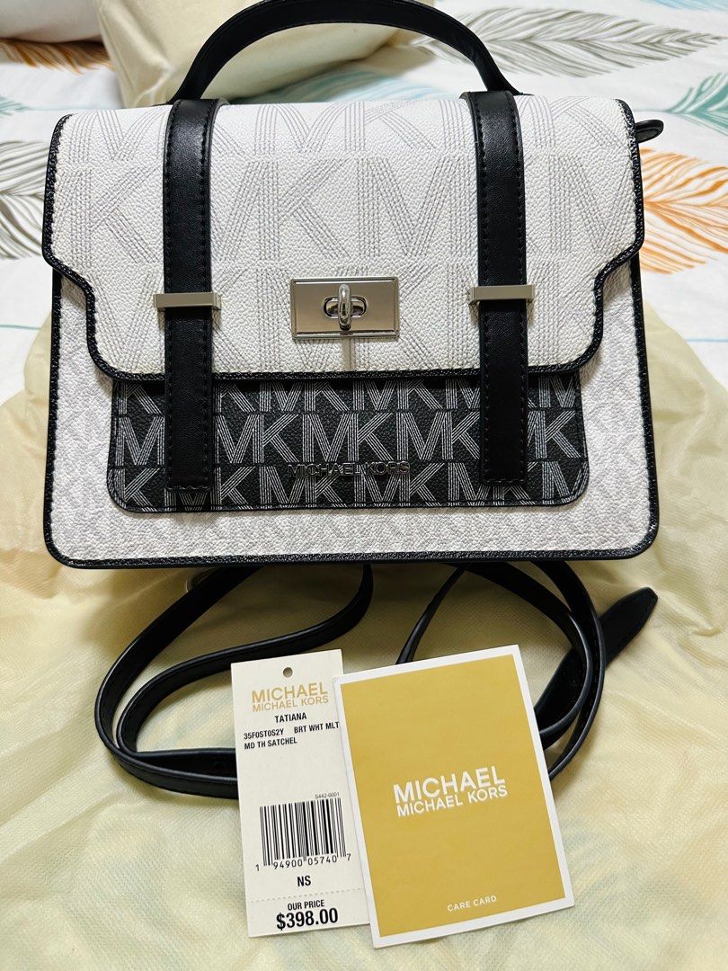 Michael kors tatiana deals flap shoulder bag