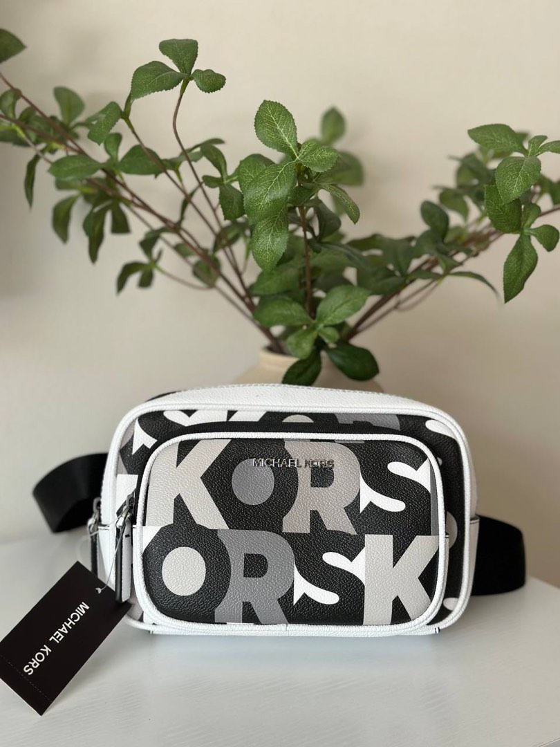 Michael kors double zipper signature belt bag new arrivals