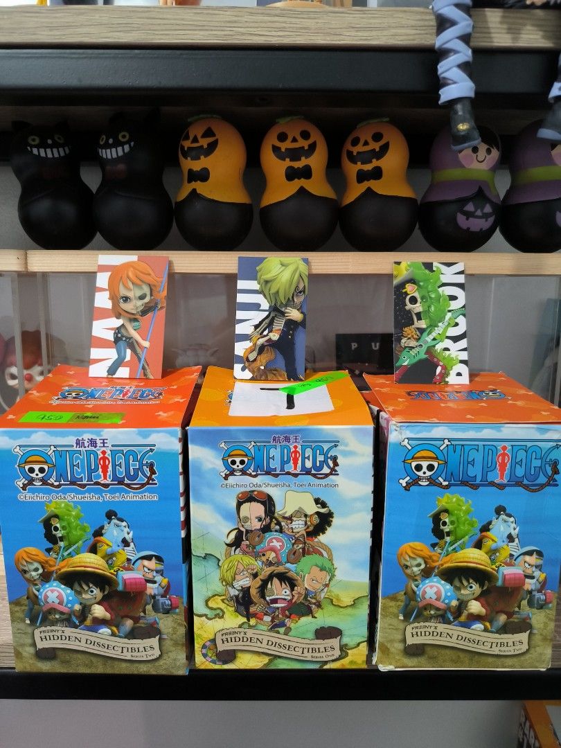 Mighty Jaxx One Piece (Category: Figurines & Statues) located in Caloocan City. Submitted by toylaboratory2333 (Listing ID 1257346270, Image 1). Description: Mighty Jaxx x Jason Freeny One piece still sealed in foil Set - 2500 Nami - 900 Sanji - 900 Brook - 950 Onhand! Always ready to ship! 📍Meet up: Lucena 🚚 Mode of Delivery: Flash Express/ LBC COP (shoulder by the buyer) 🏦Mode of Payment: Gcash/Landbank.