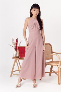 Mikayla Georgina Halter Jumpsuit