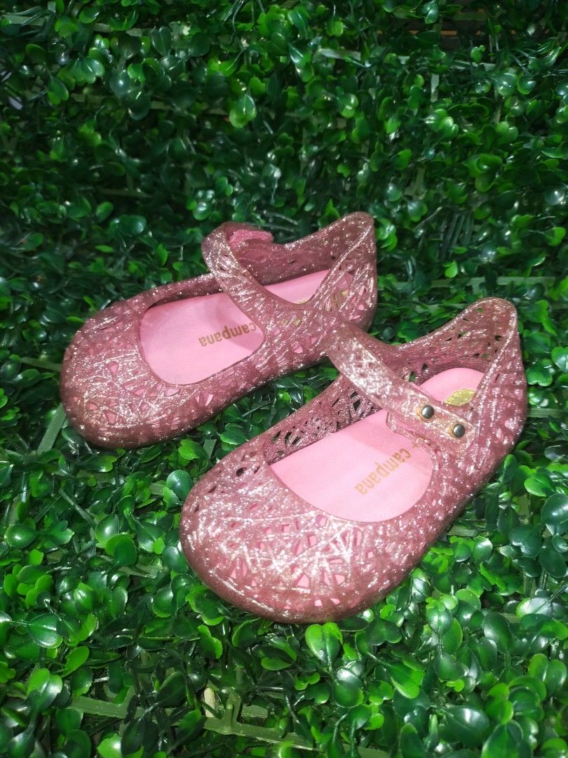 Mini melissa discount campana pink glitter