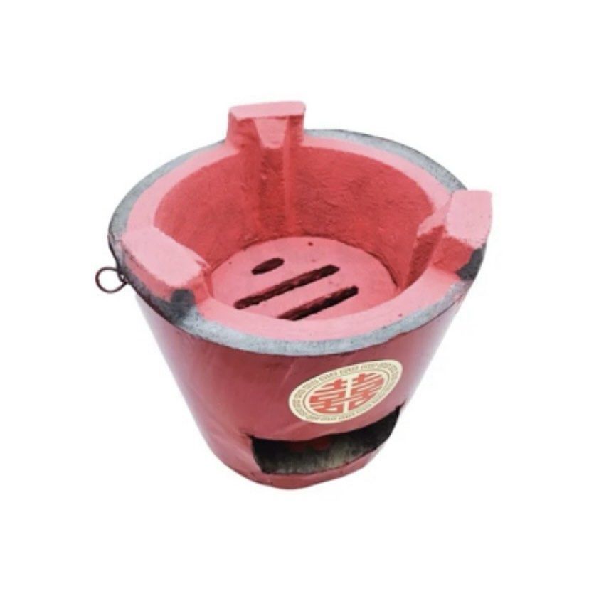 Mini Red Stove Charcoal Burner, Furniture & Home Living, Kitchenware