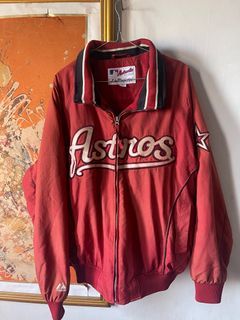 Jaket dodgers majestic la vintage mlb jaket nba, Fesyen Pria, Pakaian ,  Baju Luaran di Carousell